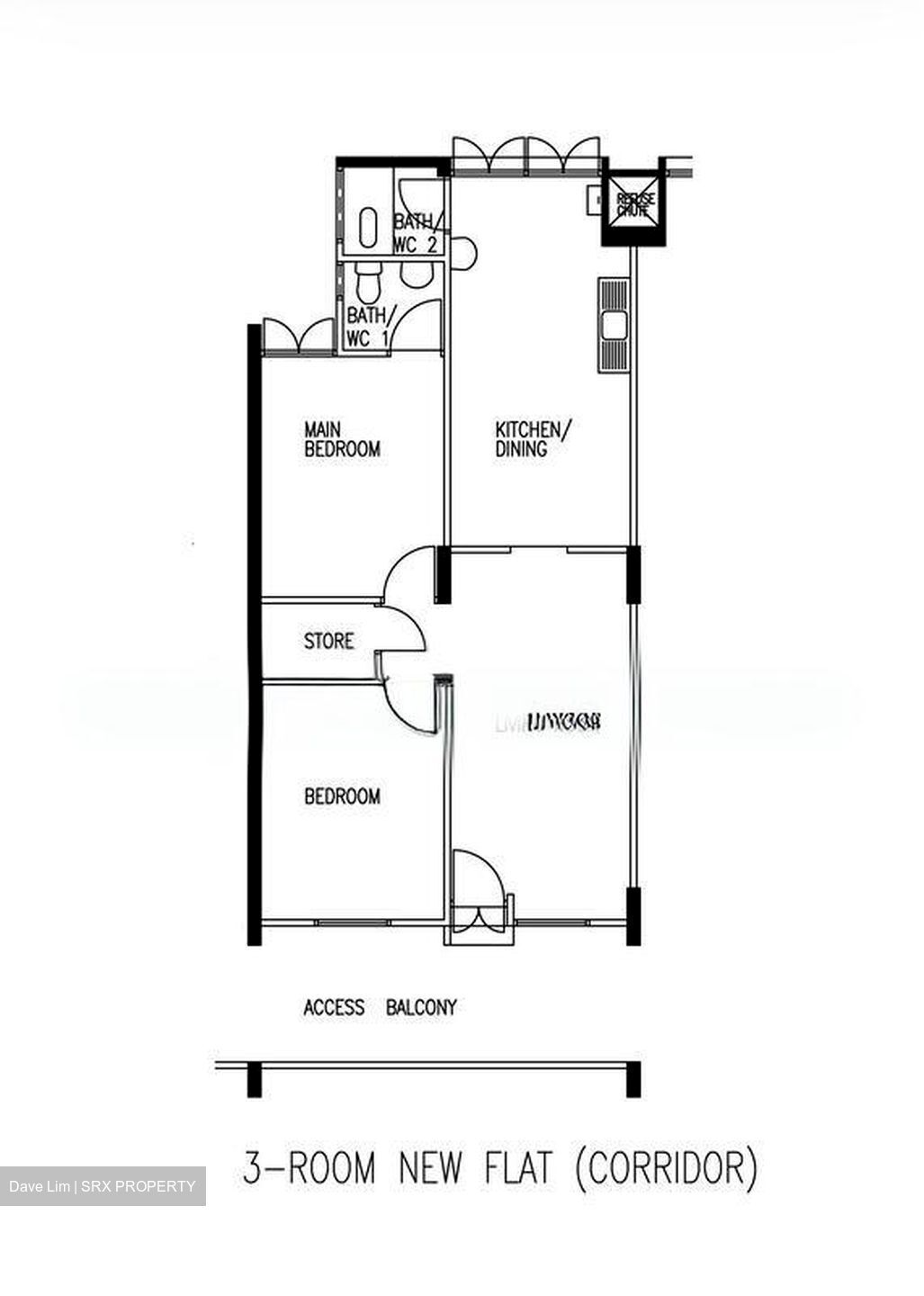 Blk 702 West Coast Road (Clementi), HDB 3 Rooms #501865071
